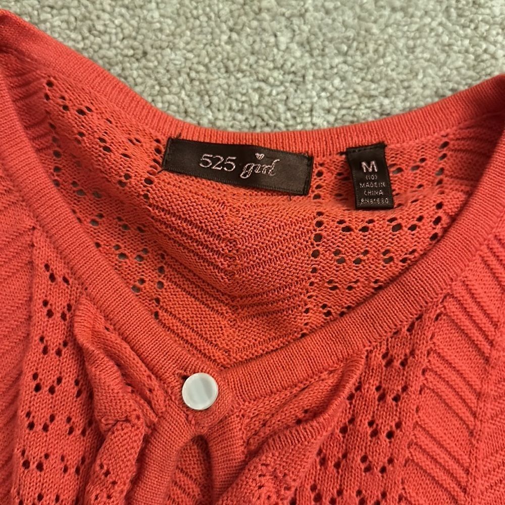 525 Girl Cardigan Medium - Picture 2 of 5
